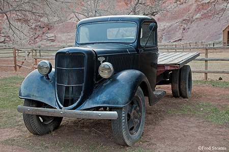 Bryce Canyon Auto Graveyard Truck Engine